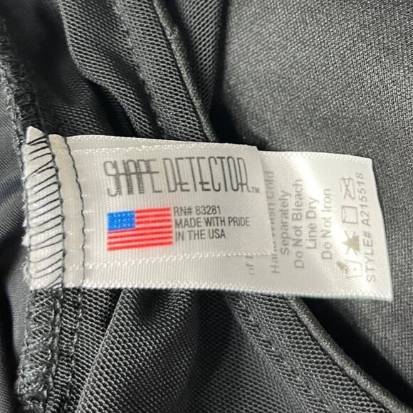 Vintage Shape Detector Swimsuit One Piece Crossover Size 16 Made in the USA - Picture 11 of 13